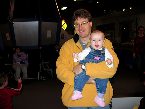 with daddy