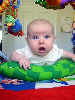 More tummy time